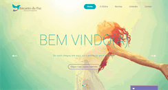 Desktop Screenshot of clinicarecantodapaz.com.br