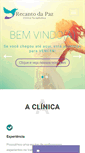 Mobile Screenshot of clinicarecantodapaz.com.br